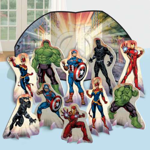 Avengers Powers Unite Table Decorating Kit - Click Image to Close
